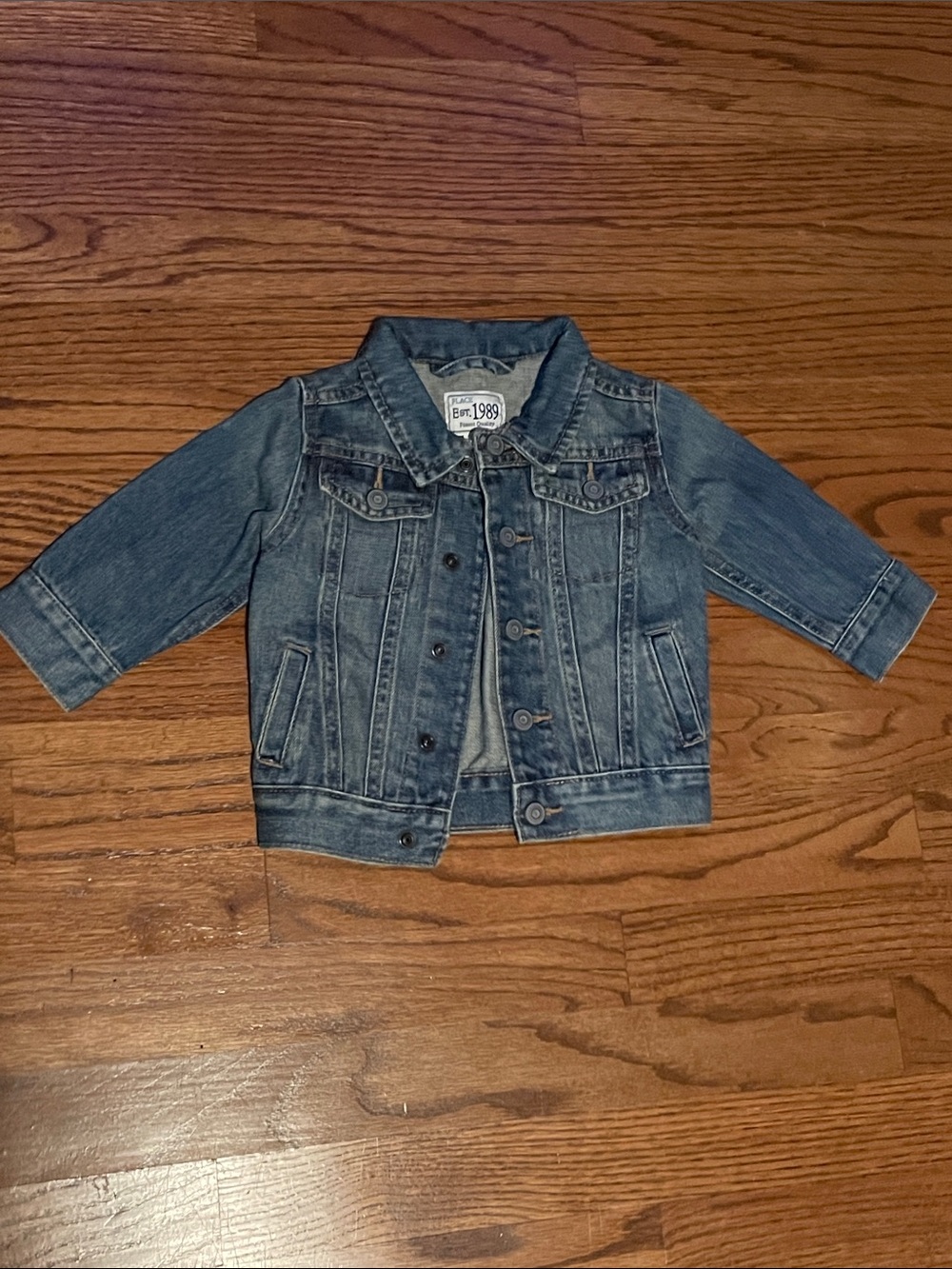 The Children's Place Distressed Blue Denim Jacket